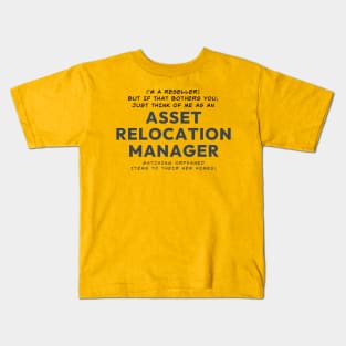 Asset Relocation Manager Kids T-Shirt